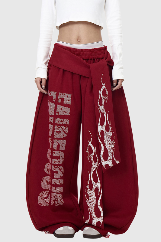 A Vintage Style Pants with Delicate Timeless Details