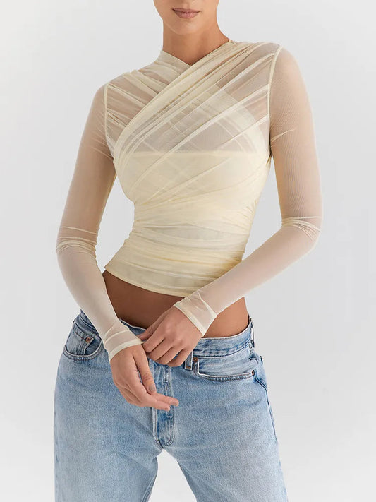 A Vintage Style Top with Delicate Timeless Details