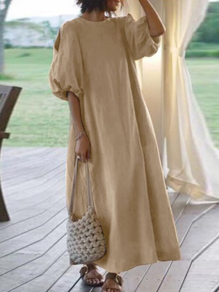 A Vintage Style Dress with Delicate Timeless Details