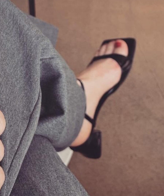 A Vintage Style Sandals with Delicate Timeless Details