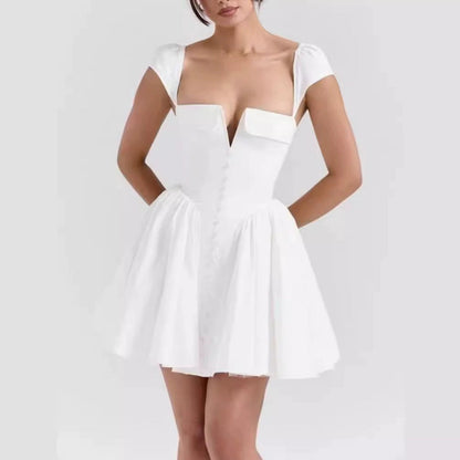A Vintage Style Dress with Delicate Timeless Details
