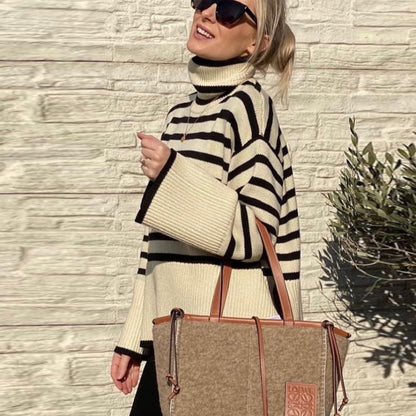 A Vintage Style Sweater with Delicate Timeless Details