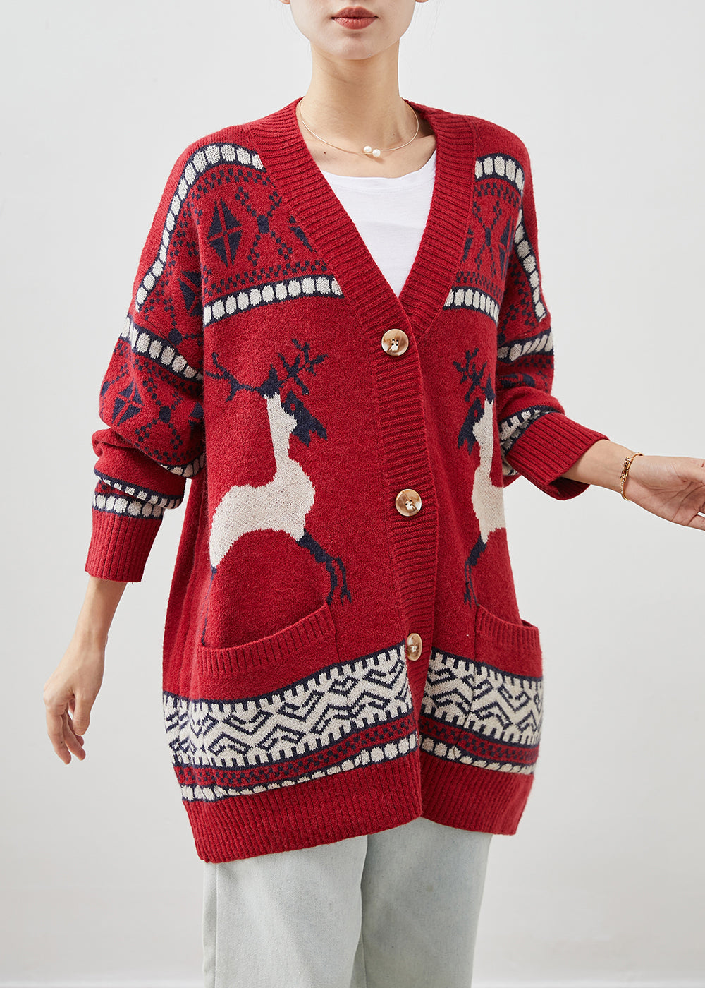 Vintage Inspired Cardigan with a Contemporary Edge