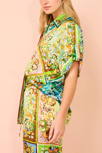 A Vintage Style Blouse with Delicate Timeless Details