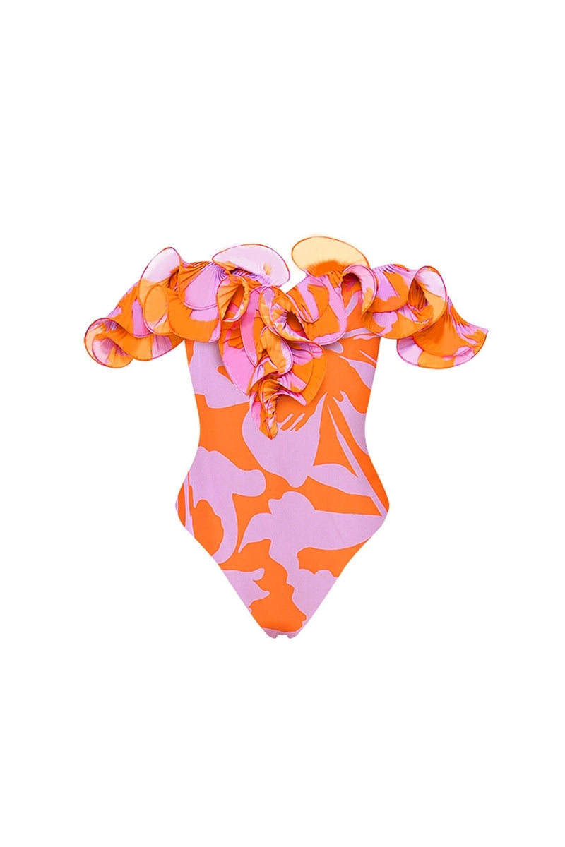 Beautifully Finished Swimsuit in a Timeless Design