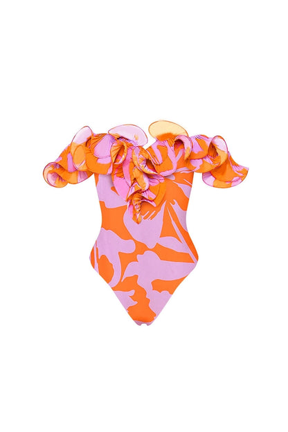 Beautifully Finished Swimsuit in a Timeless Design