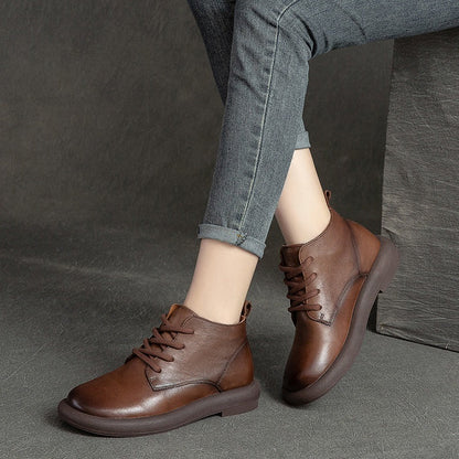 A Vintage Style Boots with Delicate Timeless Details
