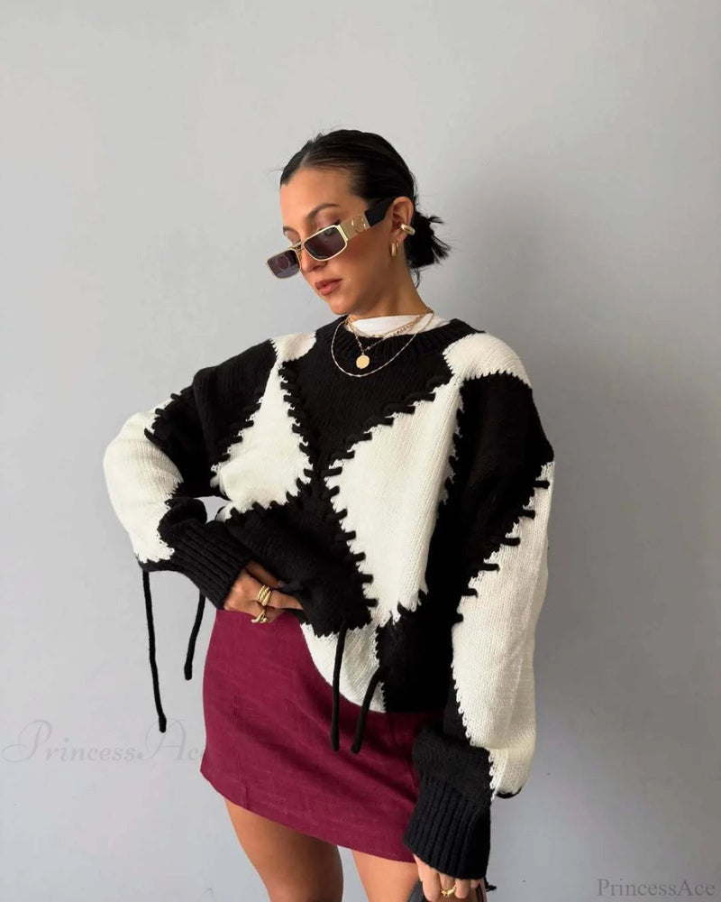 A Vintage Style Sweater with Delicate Timeless Details