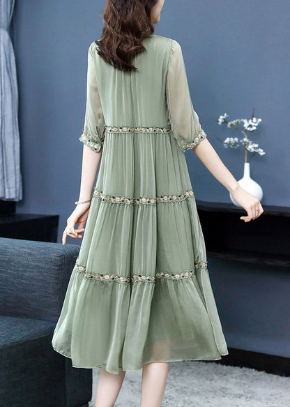 A Vintage Style Dress with Delicate Timeless Details