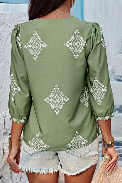 Vintage Inspired Top with a Contemporary Edge