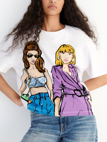 Beautifully Crafted T-Shirt in a Classic Style