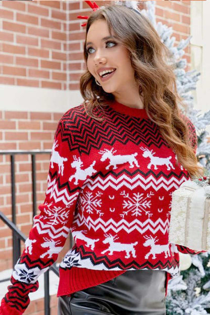 Vintage Inspired Sweater with a Contemporary Edge