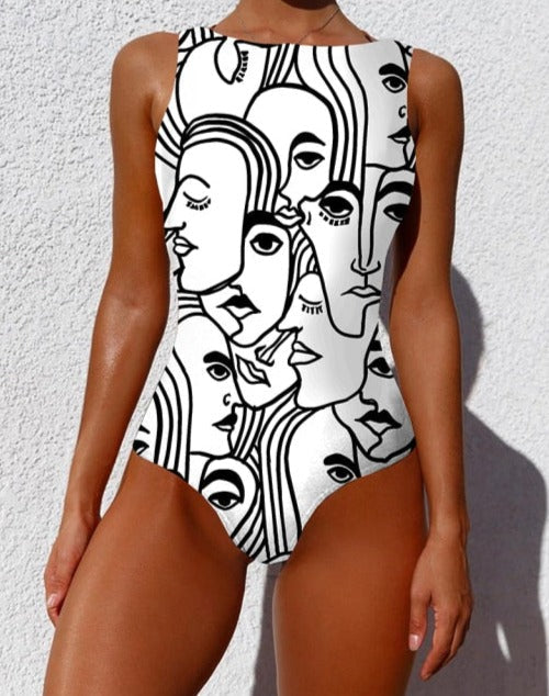 Beautifully Finished Swimsuit in a Timeless Design