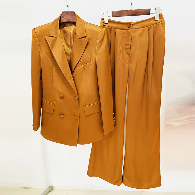 A Vintage Style Pants with Delicate Timeless Details