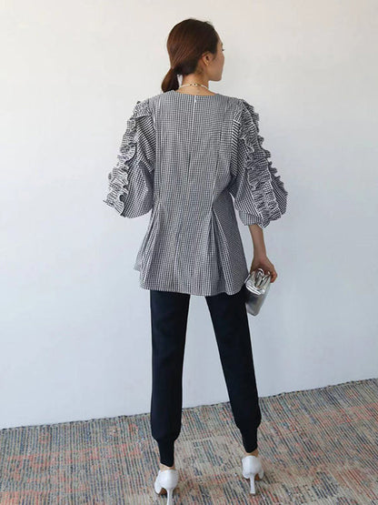 A Vintage Style Blouse with Delicate Timeless Details