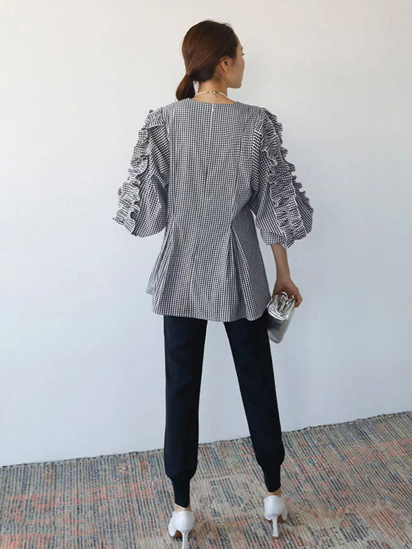 A Vintage Style Blouse with Delicate Timeless Details