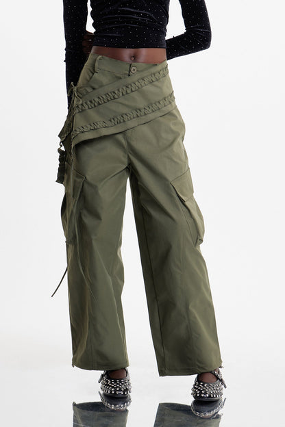 A Vintage Style Pants with Delicate Timeless Details