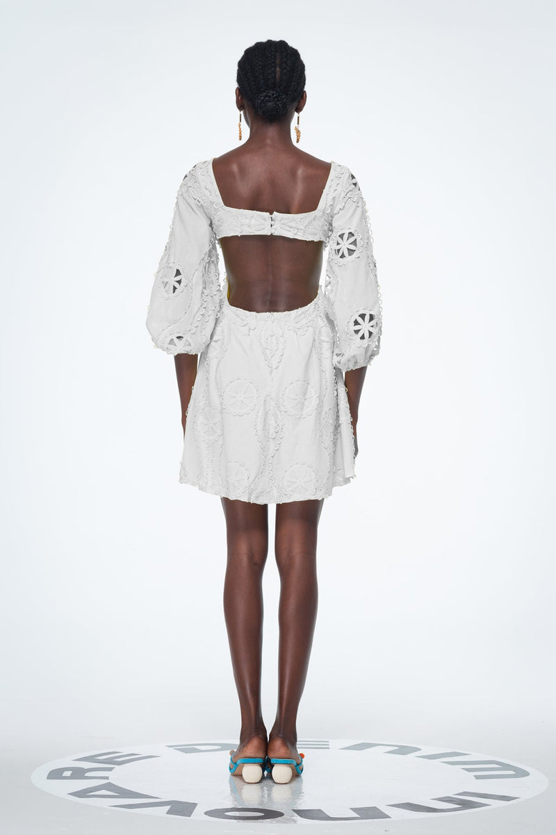 A Vintage Style Dress with Delicate Timeless Details