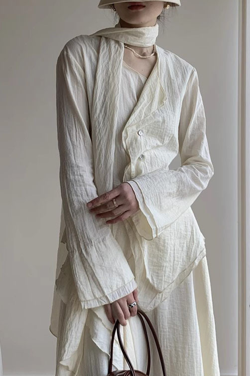 Beautifully Balanced Blouse with Timeless Character