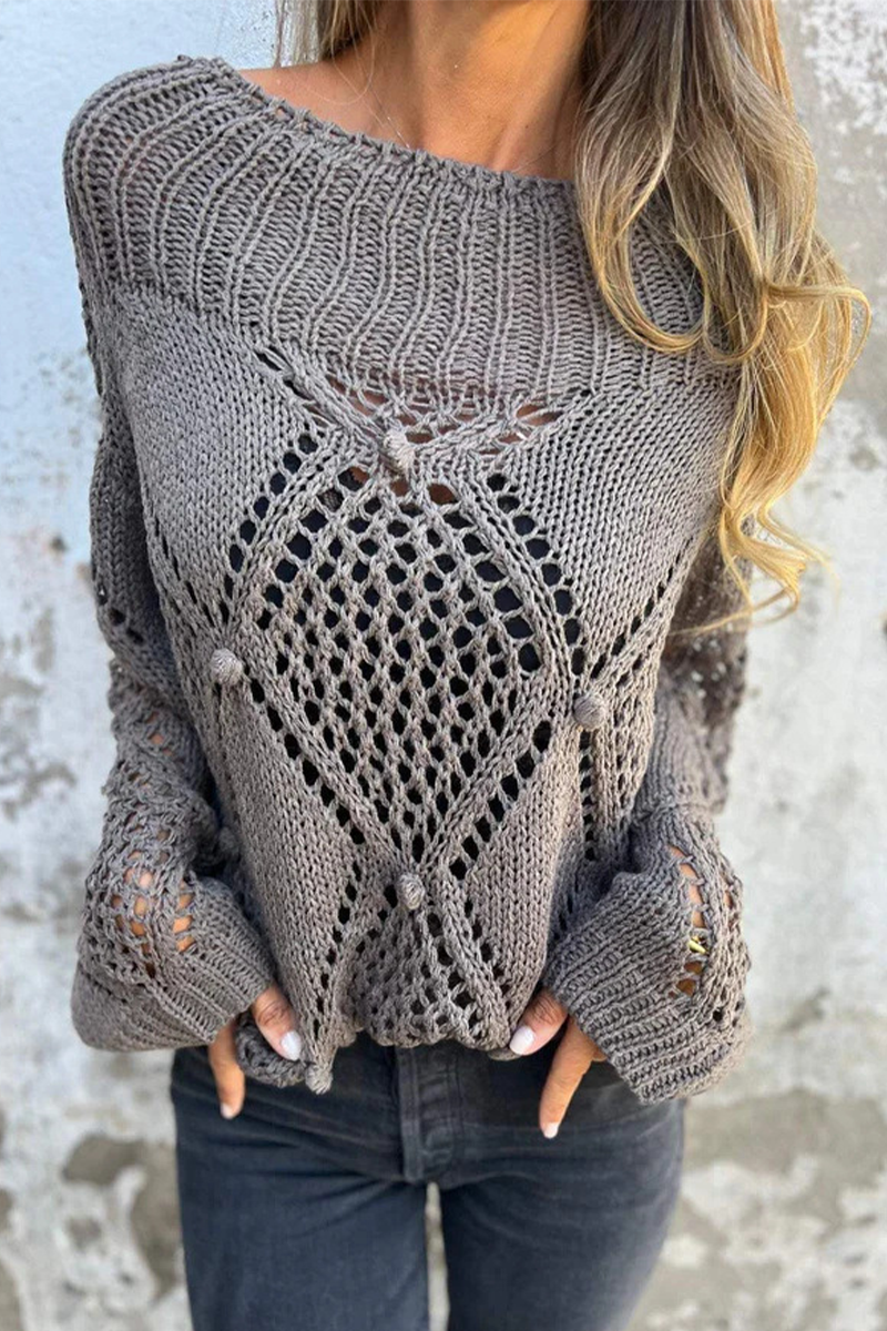Beautifully Finished Sweater in a Timeless Design