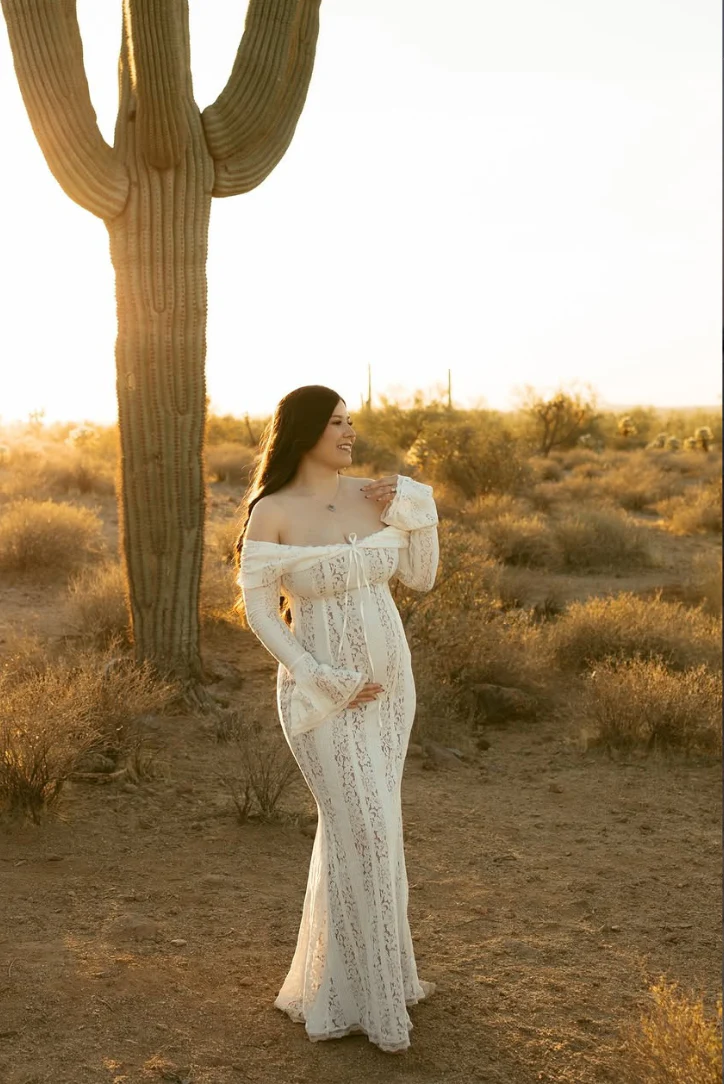A Vintage Style Dress with Delicate Timeless Details