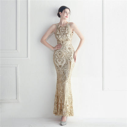 A Vintage Style Dress with Delicate Timeless Details