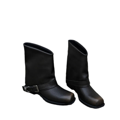 A Vintage Style Boots with Delicate Timeless Details