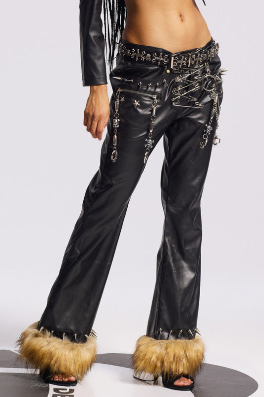 A Vintage Style Pants with Delicate Timeless Details