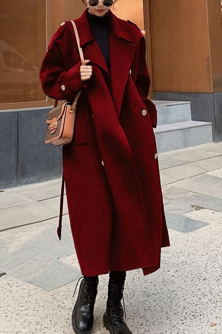Classic Vintage Coat with a Flattering Fit