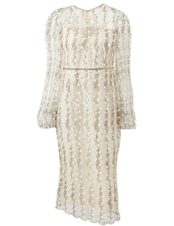 Classic Vintage Dress with a Flattering Fit