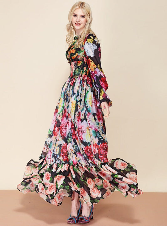 A Vintage Style Dress with Delicate Timeless Details