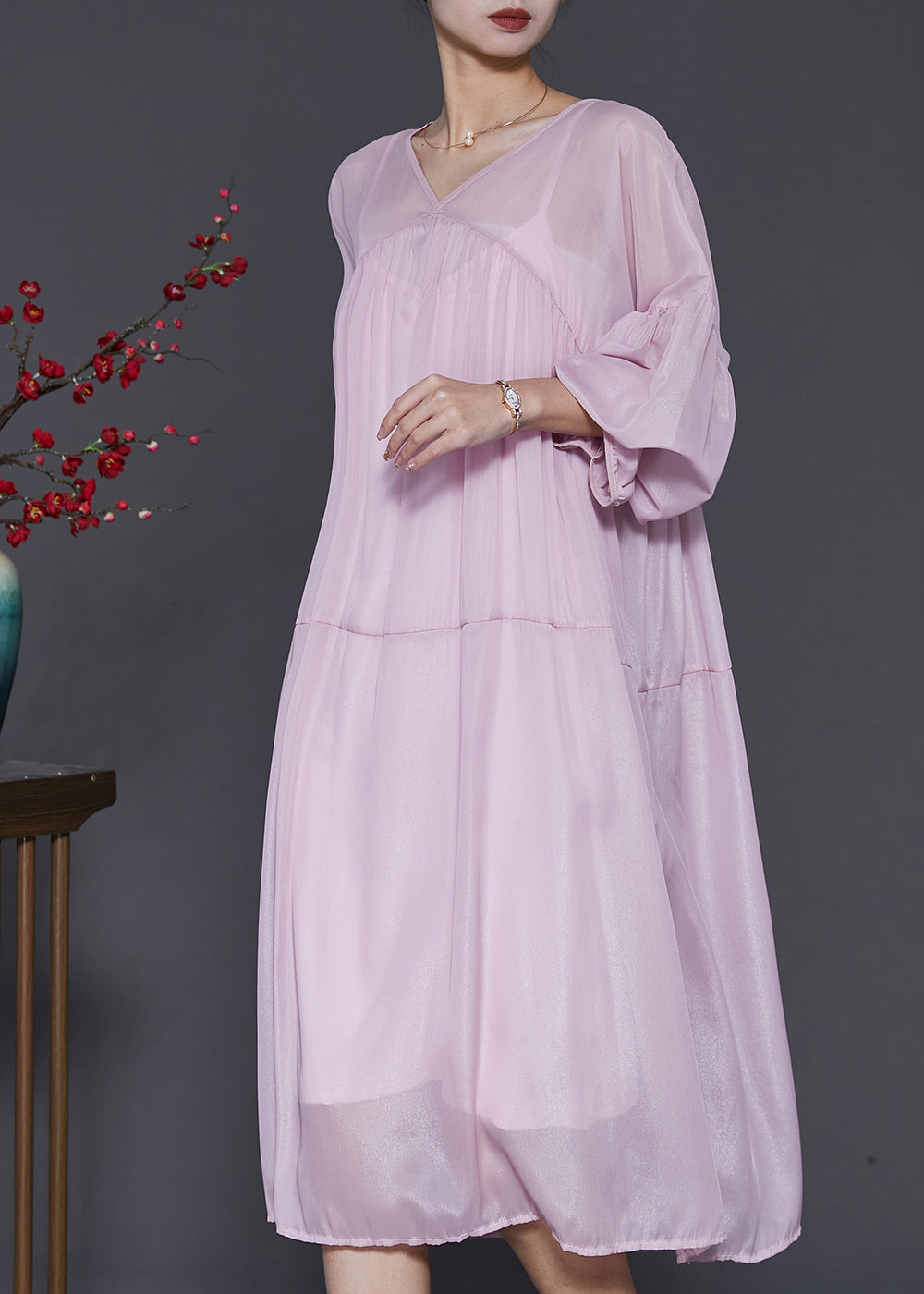 A Vintage Style Dress with Delicate Timeless Details