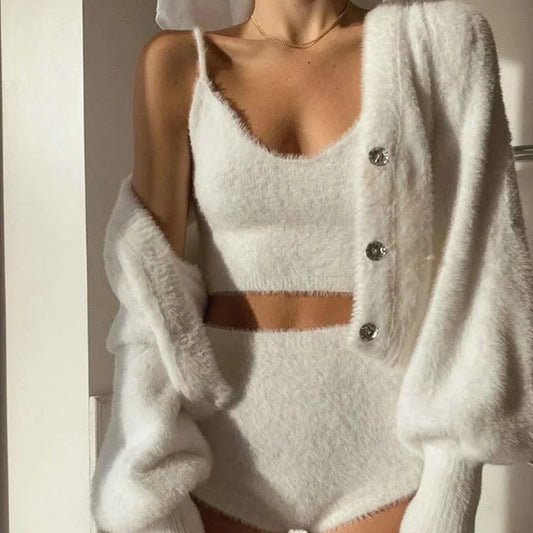 Classic Vintage Cardigan with a Flattering Fit