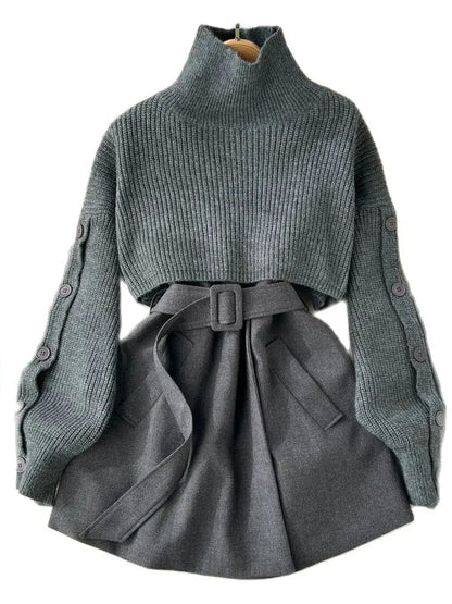 A Vintage Style Sweater with Delicate Timeless Details