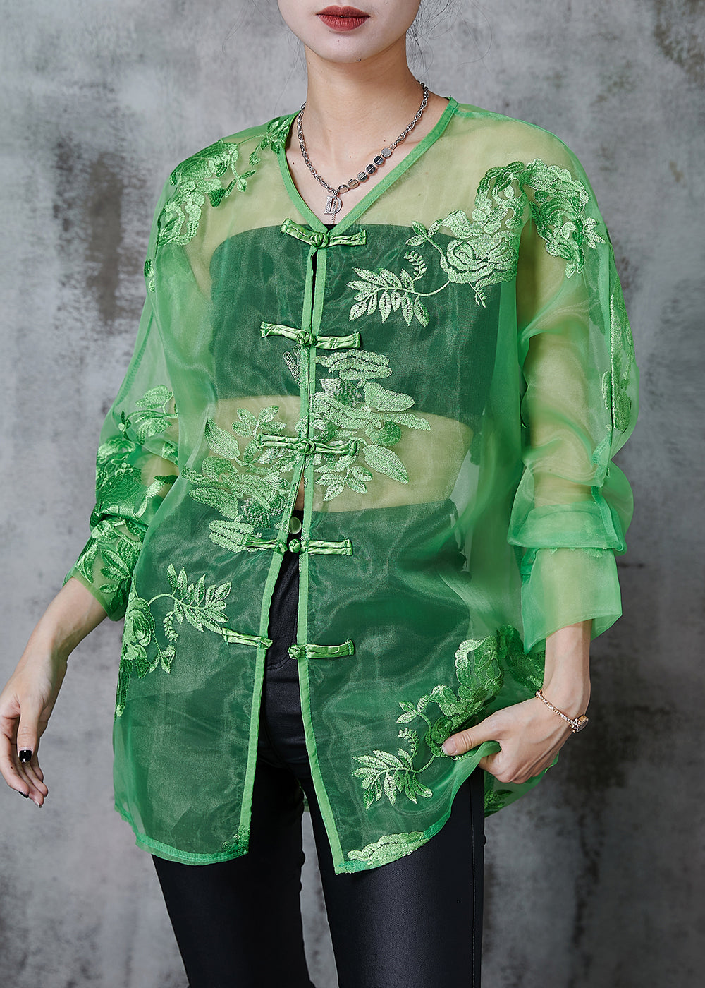 Gracefully Styled Blouse for Any Occasion