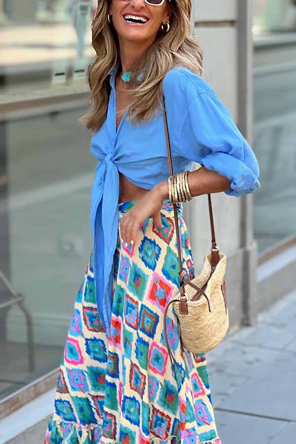Gracefully Styled Blouse for Any Occasion