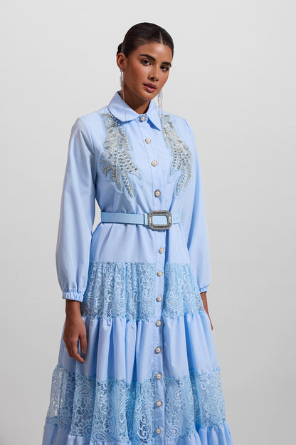 A Vintage Style Dress with Delicate Timeless Details