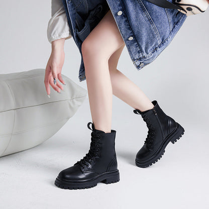 A Vintage Style Boots with Delicate Timeless Details
