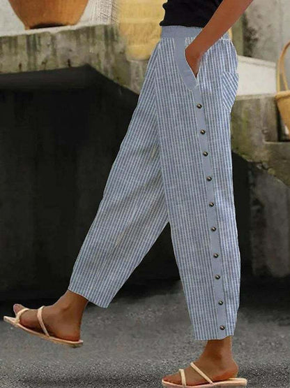 A Vintage Style Pants with Delicate Timeless Details