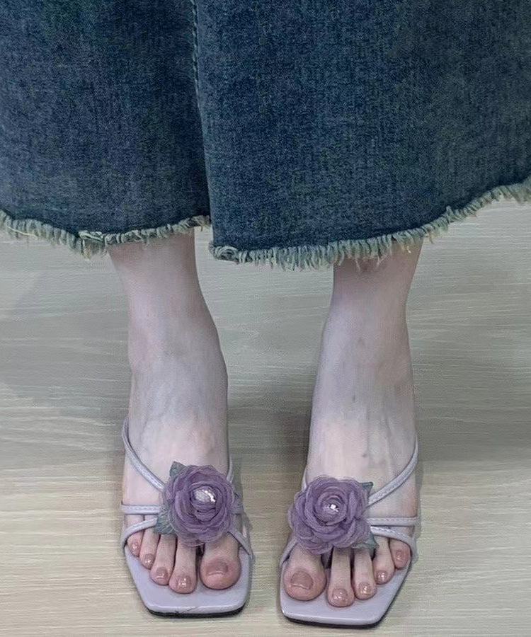 A Vintage Style Sandals with Delicate Timeless Details
