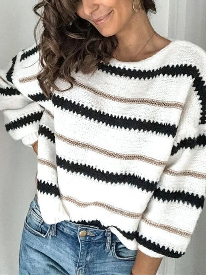 Well Tailored Sweater with a Graceful Silhouette