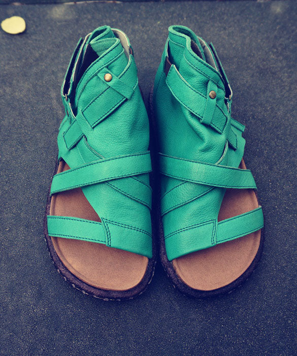A Vintage Style Sandals with Delicate Timeless Details