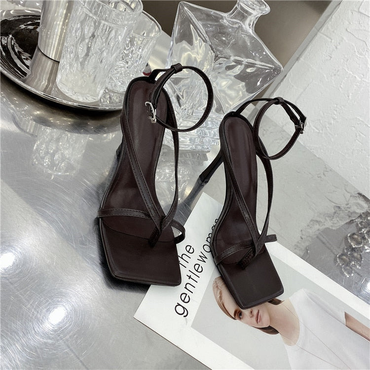 A Vintage Style Sandals with Delicate Timeless Details
