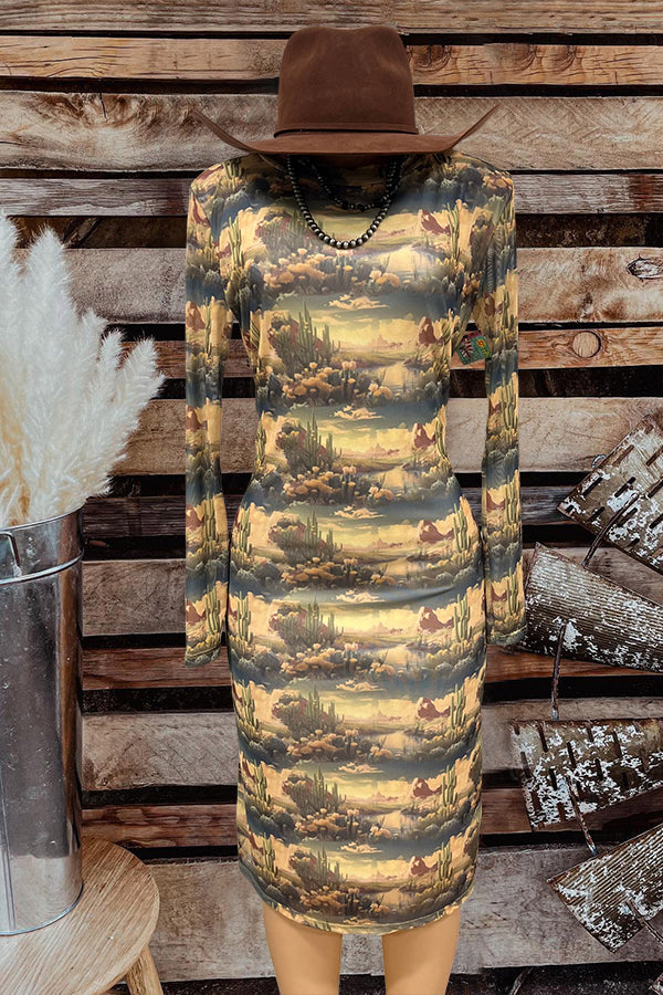 Classic Vintage Dress with a Flattering Fit