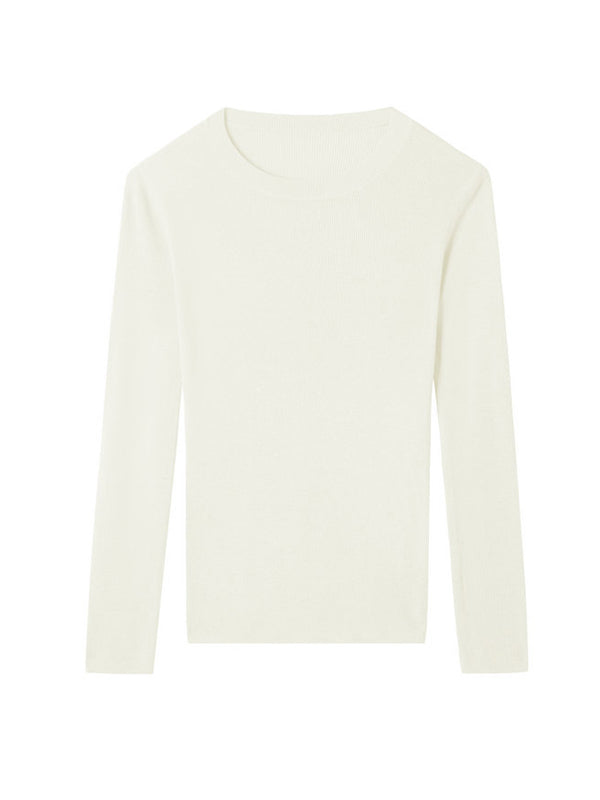 Well Tailored Sweater with a Graceful Silhouette