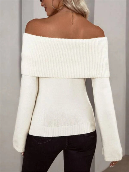Well Tailored Sweater with a Graceful Silhouette