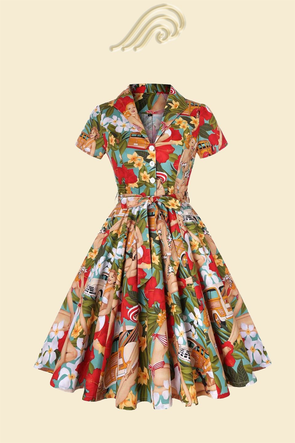Elegantly Styled Dress for Everyday Wear