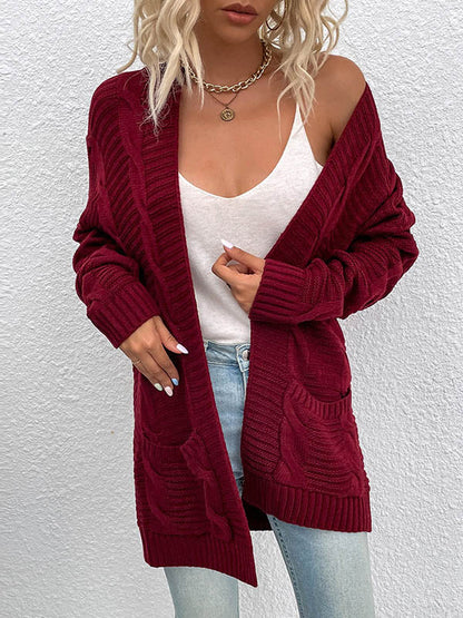 Well Tailored Cardigan with a Graceful Silhouette