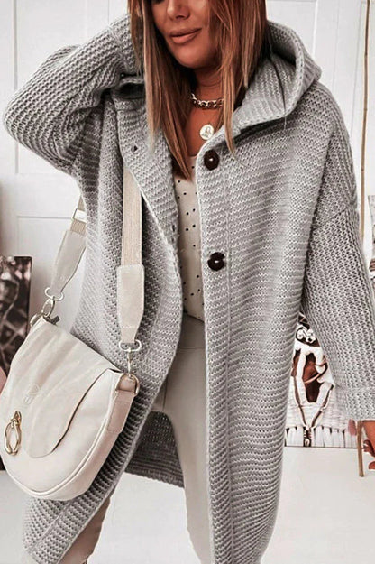 Well Tailored Cardigan with a Graceful Silhouette