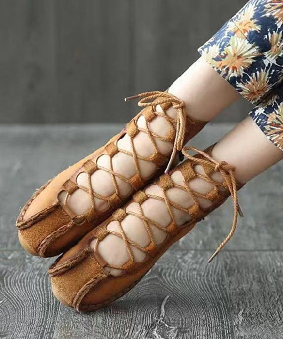 A Vintage Style Shoes with Delicate Timeless Details